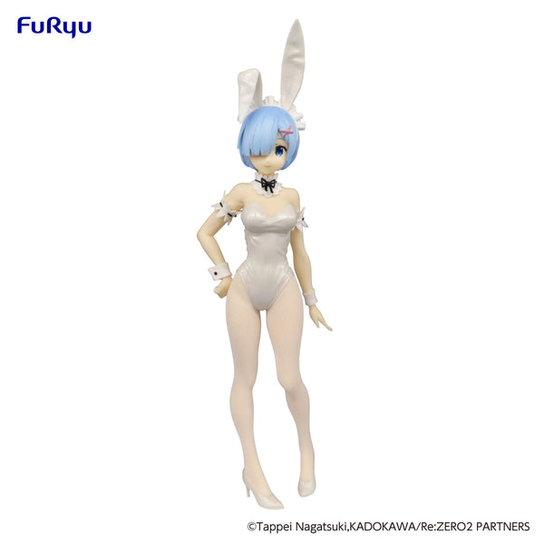 Re:ZERO Starting Life in Another World BiCute Bunnies Figure Rem White Pearl Color Version