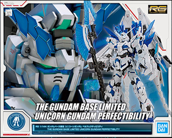 Bandai Gundam Base Limited RG 1/144 Unicorn Gundam Perfectibility