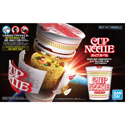 BANDAI CUP NOODLE 1/1 PLASTIC MODEL