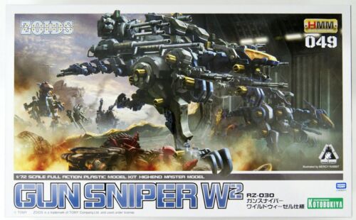 Kotobukiya ZOIDS RZ-030 Gun Sniper Wild Weasel 1/72 HMM Highend Master Model Kit