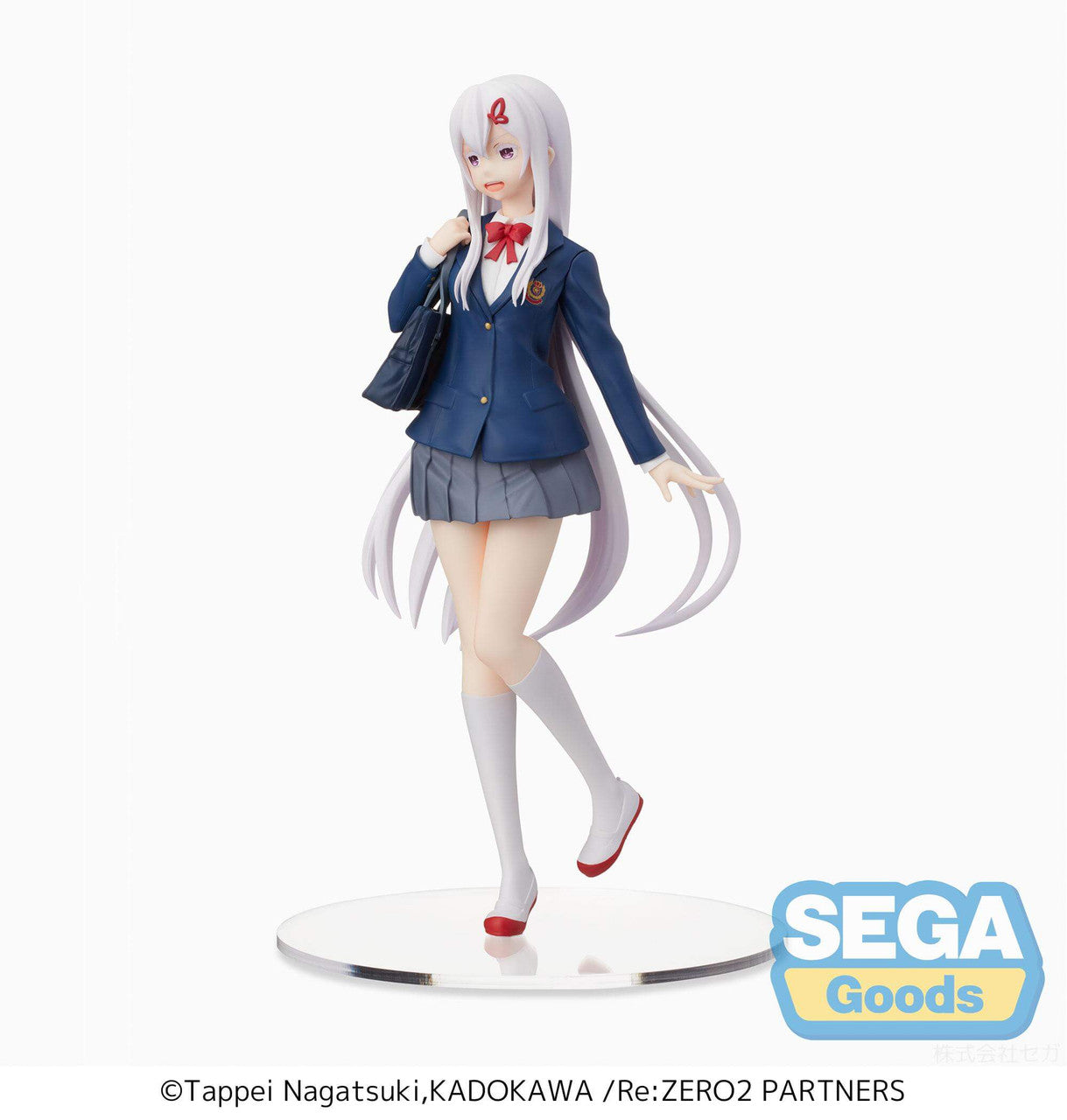 Re Zero Figure Echidna School Uniform Ver. SEGA