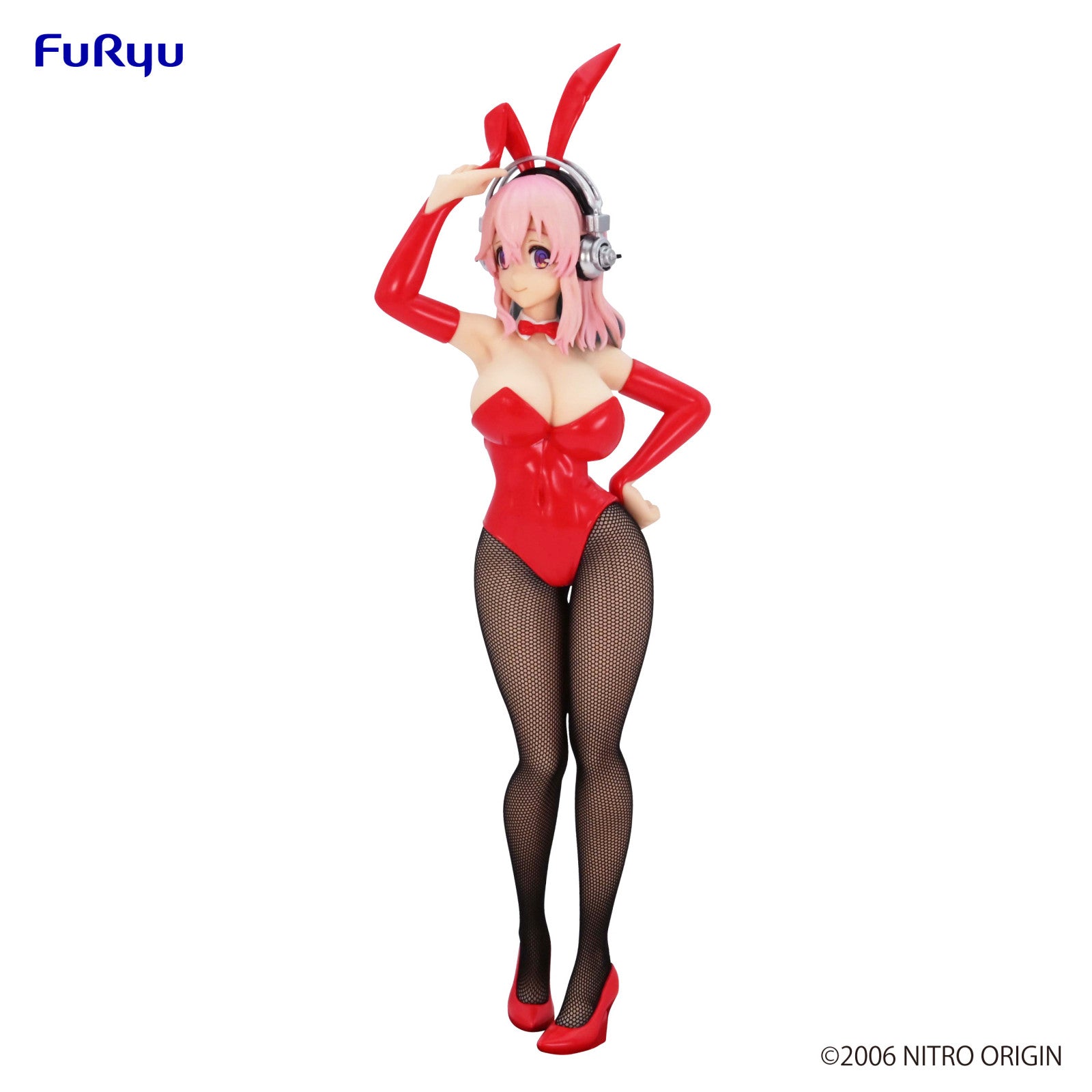 Super Sonico BiCute Bunnies Figure Red Version