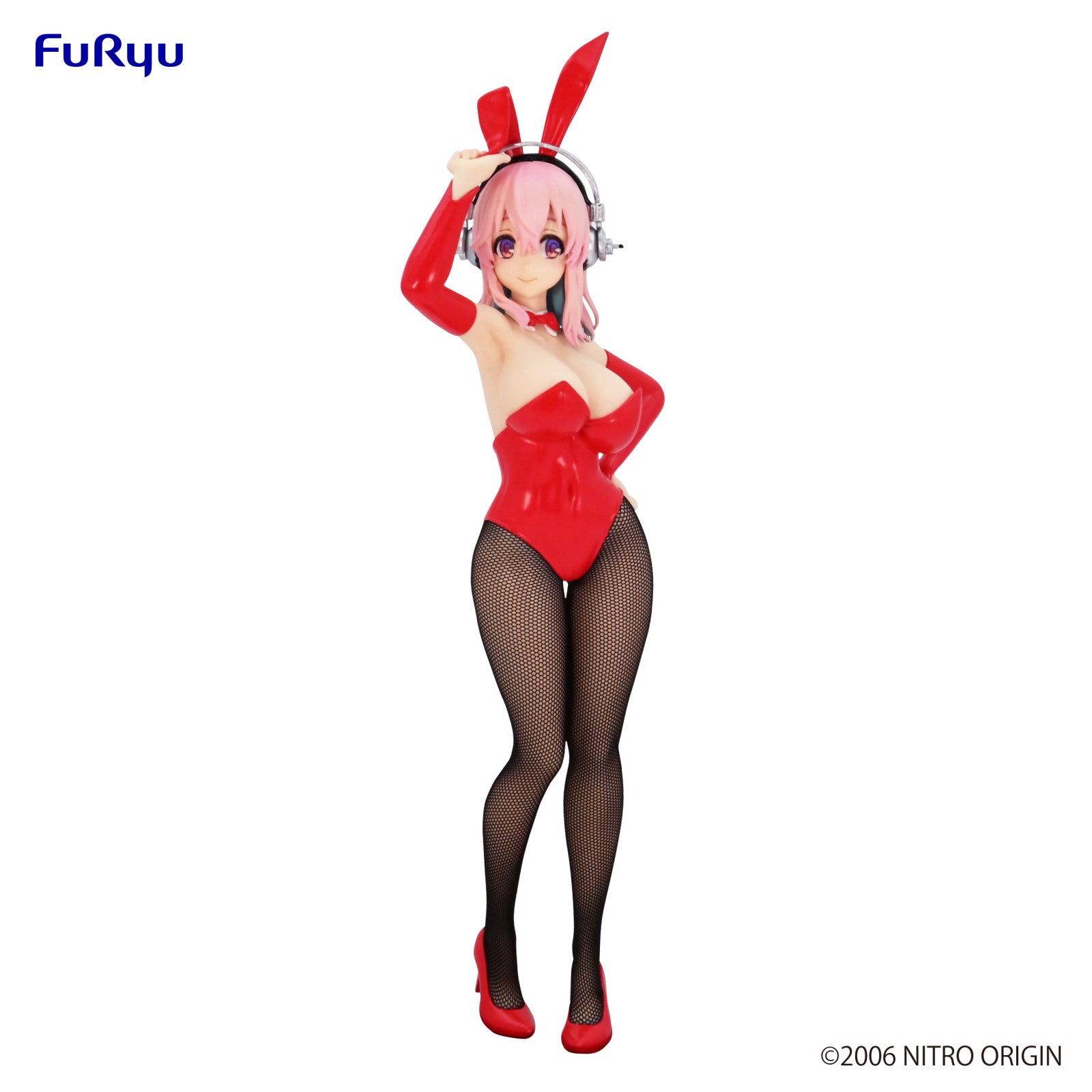 Super Sonico BiCute Bunnies Figure Red Version