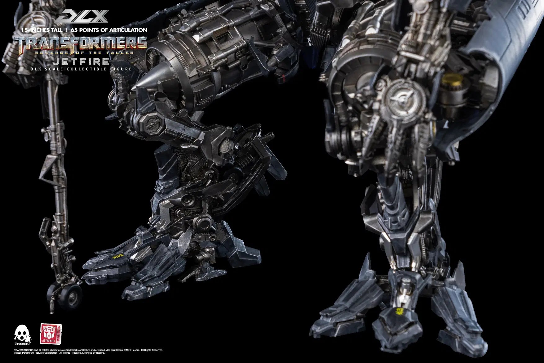 ThreeZero Transformers: Revenge of the Fallen Jetfire DLX Scale Collectible Figure(Optimus Prime Not Included)