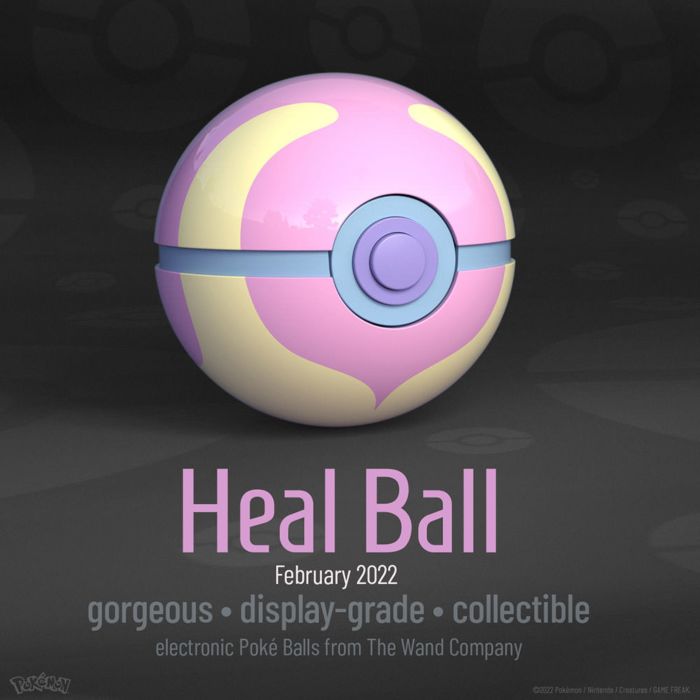 Pokemon - Heal Ball 1:1 Scale Life Size Die-Cast Prop Replica